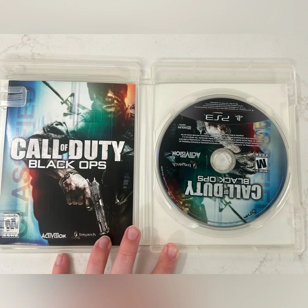 PS3 PlayStation 3 Call of Duty Black Ops Video Game